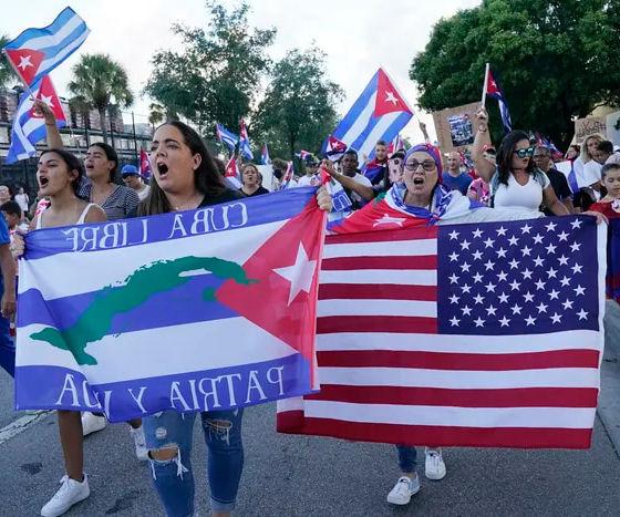 cuba protest